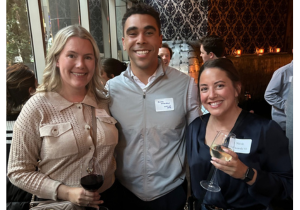 Emily Gornick '03, James Onuwalu '13, Nicole Cylkowski '03