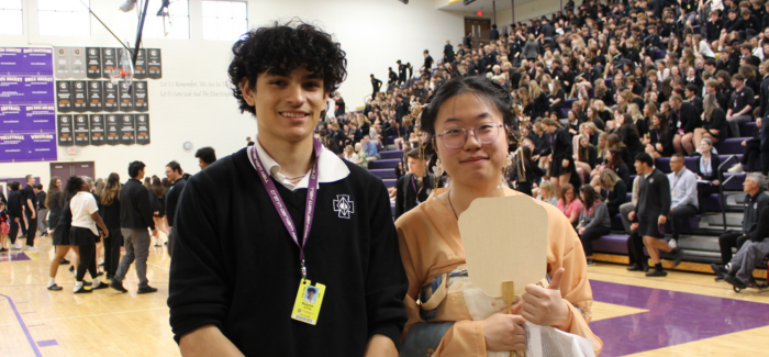 Keyon Archer '25 and Xinyue (Luna) Cui '25
