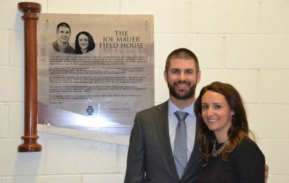 Joe and Maddie Mauer FH.JPG