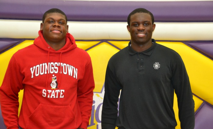 James Jackson and Denzel Fondungallah