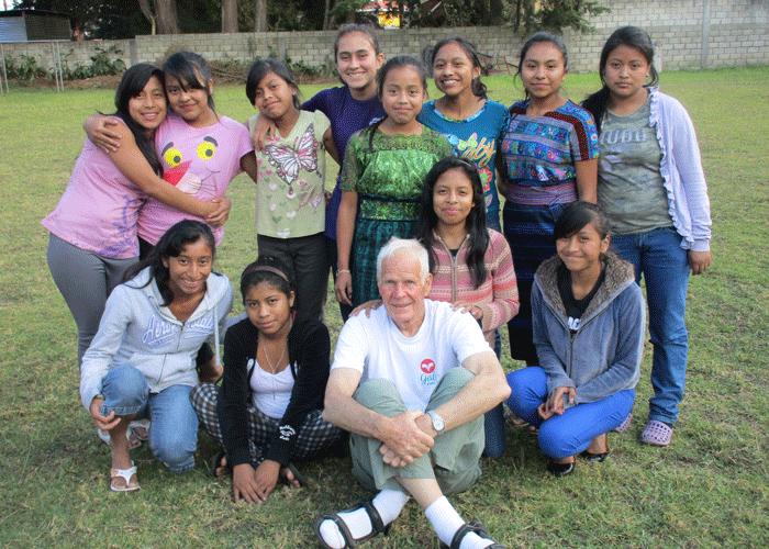Hugh McElroy'56, Co-founder of Luminarias Project