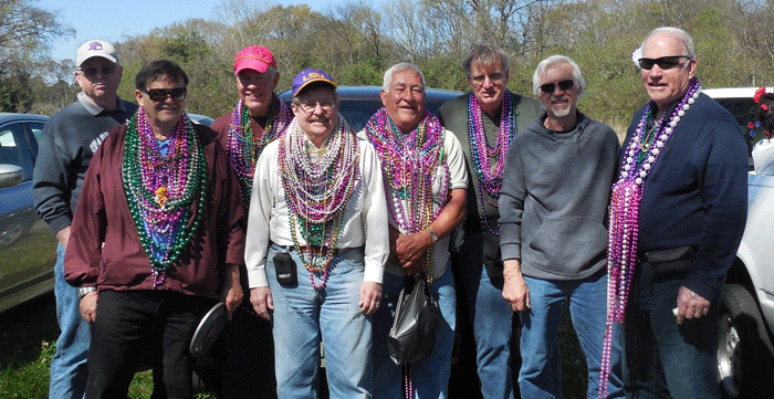 From left, Tom McManus, Tom Cook, Lee Larson, Mark Claesgens, Jerry Gillespie, Bob Bolland, Bill Meyer and Tom Herold. 