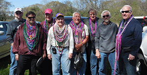 From left, Tom McManus, Tom Cook, Lee Larson, Mark Claesgens, Jerry Gillespie, Bob Bolland, Bill Meyer and Tom Herold. 