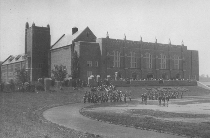 JROTC Corps of Cadets in 1935.