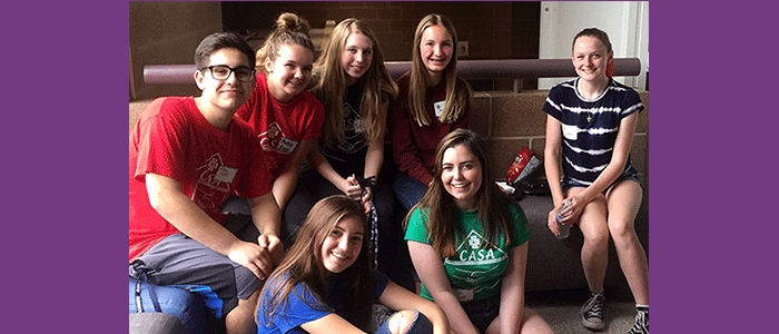 Incoming 9th graders get to know one another