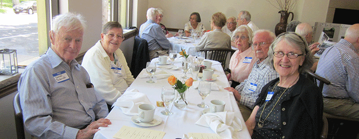 Cretin High School Class of 1947 Classmates and Guests Enjoy Lunch at Luci Ancora