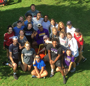 The group of PFP mentors gathered this fall for an overnight retreat to prepare for the upcoming school year.
