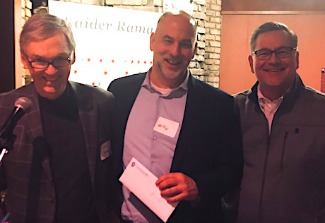 Mal Scanlan'61, Mike Dickson'83, and Frank Miley