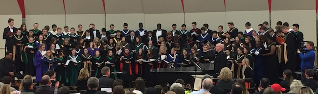 All-Conference Choir Performance