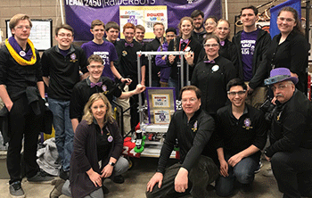 CDH Raiderbots at the Duluth competition.