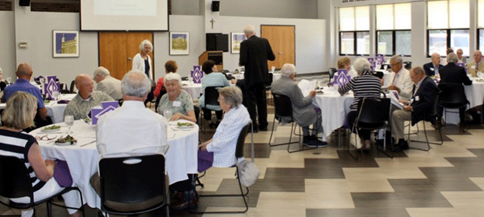 More than 60 Legacy Society members were in attendance at the luncheon.