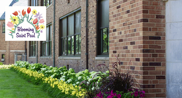 Our beautiful CDH grounds were nominated for a Blooming Saint Paul Award.