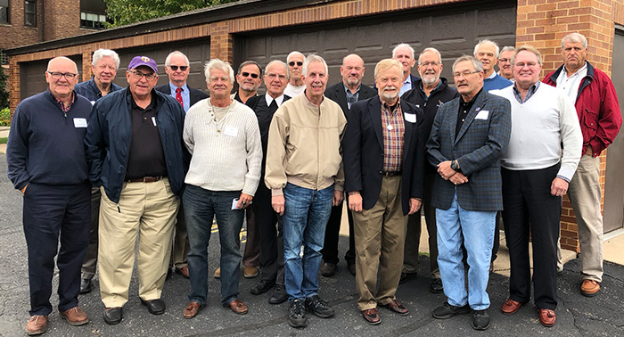 Members of the Class of 1968 at CDH for Mass and Brunch.