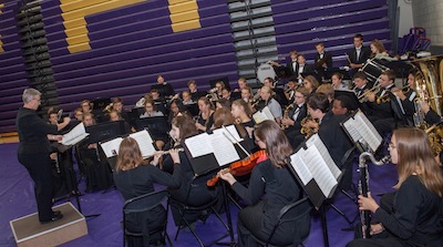 CDH Band at the Cretin Banquet.