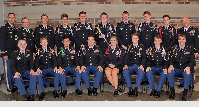 Congratulations to the 15 seniors who were promoted during this year's Diamond Promotions Ceremony!