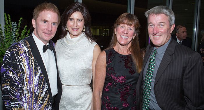 Brett and Geralyn Nelson, and Erin and Nick Schneeman, Co-Chairs of 2018 CDH Gala.