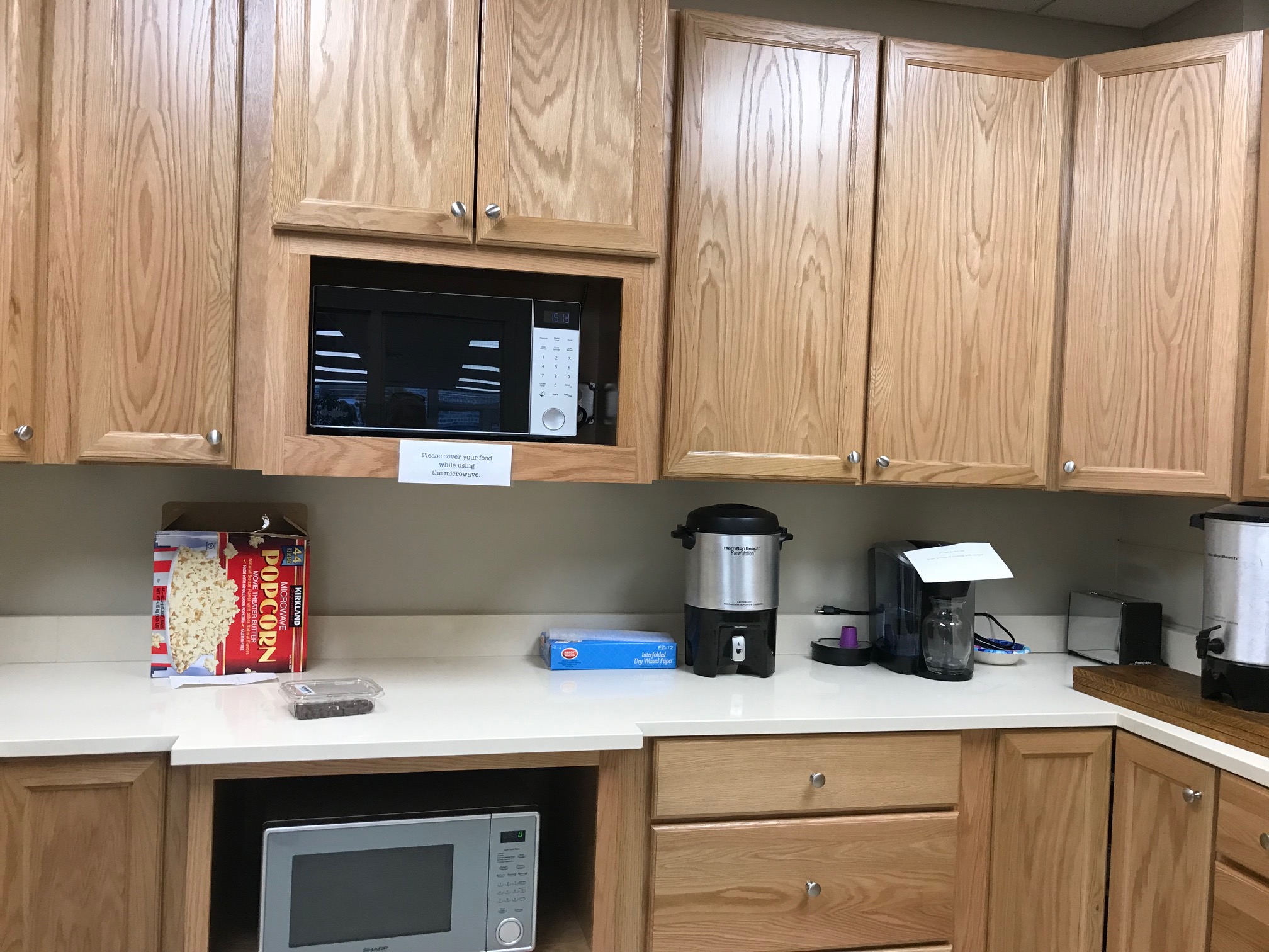The AFTER photo of the other side of the kitchen.