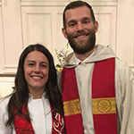 The Rev. Elizabeth Gleich and her husband, The Rev. Elliott Munn